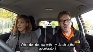 Inked Kiki Minaj with Ryan Ryder cock sucking after classes