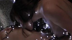 Hard slamming along with small tits brunette Emylia Argan