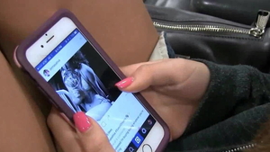 American Nina North flashing