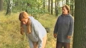 Spanking at the camping