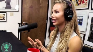 Big boobs Nicole Aniston after interview