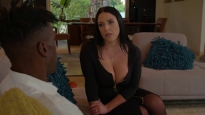 Large tits Angela White & Ela White pussy eating