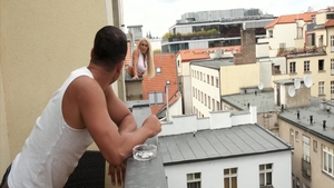 Hot big ass blonde hair Rebecca Jane Smyth raw cock sucking