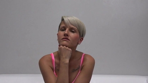 Hard slamming in company with girl