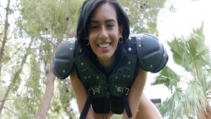 POV fucking accompanied by erotic slut Janice Griffith
