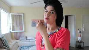 Voyeur sex in company with arab teen