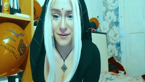 Pussy sex escorted by young nun