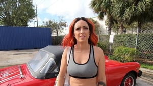 Roxxxie Blakhart reverse cowgirl