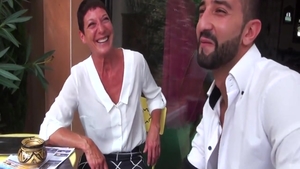 Fucking along with super hot french cougar