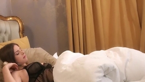 BDSM accompanied by young blonde haired Stella Cox