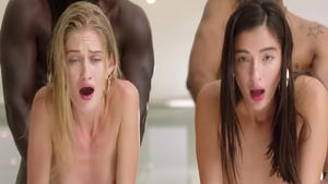 Tiffany Tatum along with Emily Willis raw cumshot