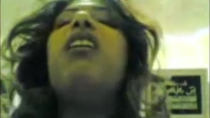 Big ass egyptian teen chick goes wild on cock