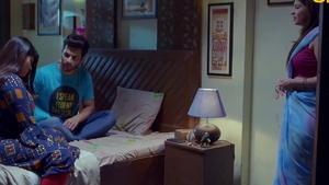 Adorable passionate female romantic in the bed