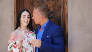 Ela White with Angela White pussy fuck