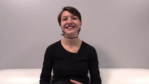 Turkish teen sucking dick at casting