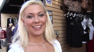 Cindy Crawford licking big black cock and swallow