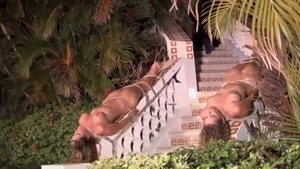 Blonde haired Christina Carter helps with BDSM in HD