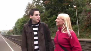 German cum in mouth in HD