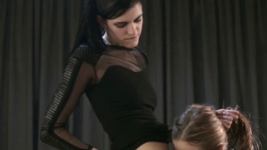 Lesbo nylon licking HD