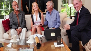 Hardcore pussy sex along with granny