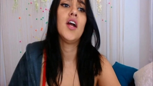 Super hot latina babe really enjoys raw sex