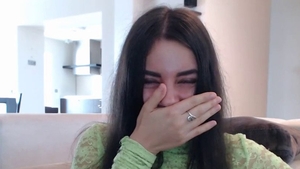 Big tits european brunette feels the need for sex toys HD