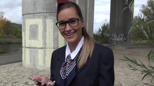 Sucking dick in the taxi in HD