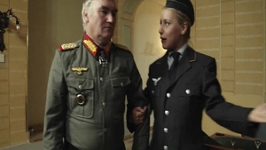 Handjob small boobs german