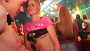 Amateur Winnie Helenka hardcore stripteasing at the party HD