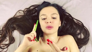 Young female loves big dick boss