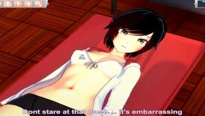 Good fuck accompanied by in the swimsuit