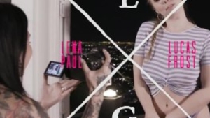 Busty goth hard swapping cum