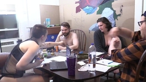 Tattooed girl roleplay in HD