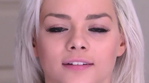 Young pornstar Elsa Jean receives sex scene HD