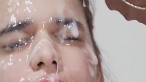 Very shy amateur homemade bukkake