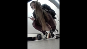 Beautiful european blonde babe rushes hard pounding HD