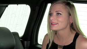 Gets plowed in the car