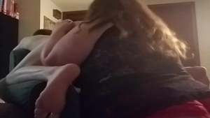 Hardcore sex in company with BBW