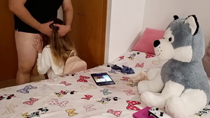 Busty schoolgirl taboo roleplay