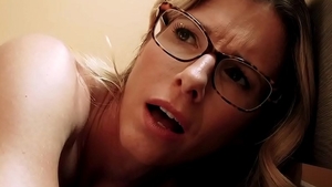 Jerky Wives - Cory Chase demonstrates big boobs in the bed