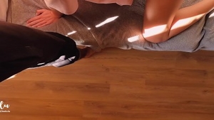 Amateur digs fucking hard