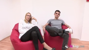 Spanish married babe feels up to sloppy fucking in HD