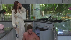 American Diamond Foxxx sucking cock HD