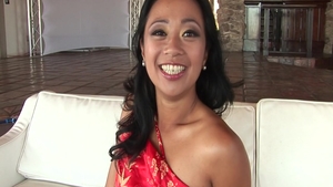 Asian Lucky Starr is really young babe