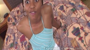 Pussy sex along with very hot ebony amateur