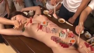 Shinobu Kasagi in close up fetish facial