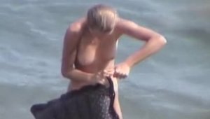 Nailed hard at the beach