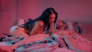 Cum in mouth together with shaved Katrina Jade Jay Snake