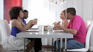 Daughter Swap: Ebony Nia Nixon foursome HD