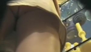 Good fuck in a shop together with awesome girl